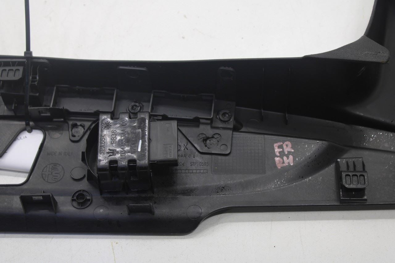 17-19 Alfa Romeo Giulia Ti AWD 2.0L Front Right Side Seat Outer Cover Trim Panel - Alshned Auto Parts