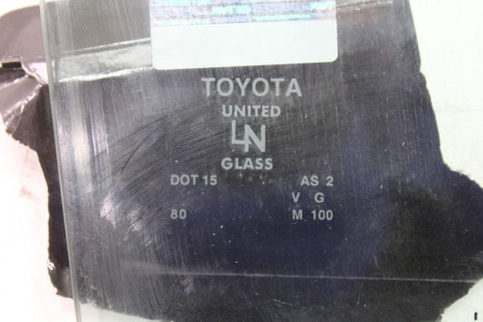 2007-2011 Toyota Camry LE RR Right Passenger Side Door Window Glass 68103-06090 - Alshned Auto Parts