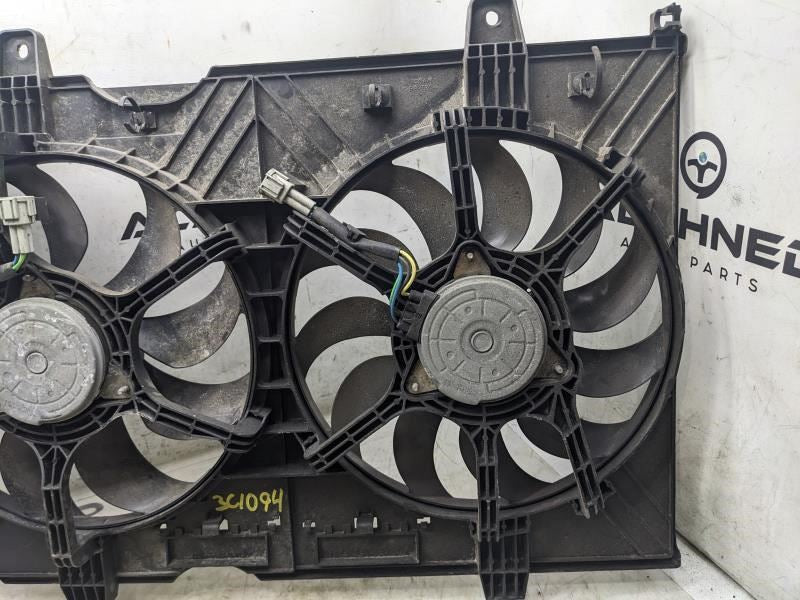 14-15 Nissan Rogue Select 2.5L Dual Radiator Cooling Fan Motor Assy 21481-JG70A - Alshned Auto Parts