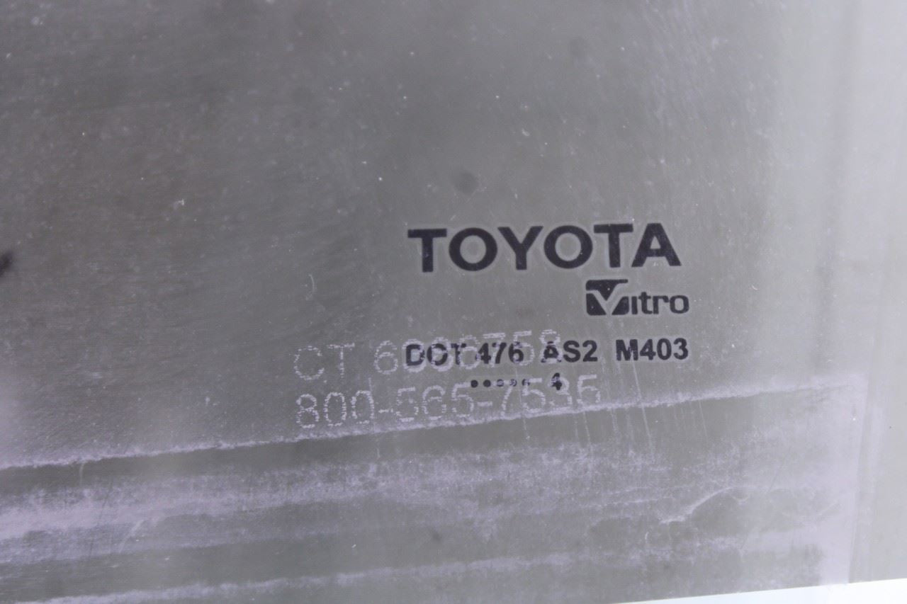2020-2024 Toyota Corolla LE Front Left Driver Side Door Window Glass 68102-025203
