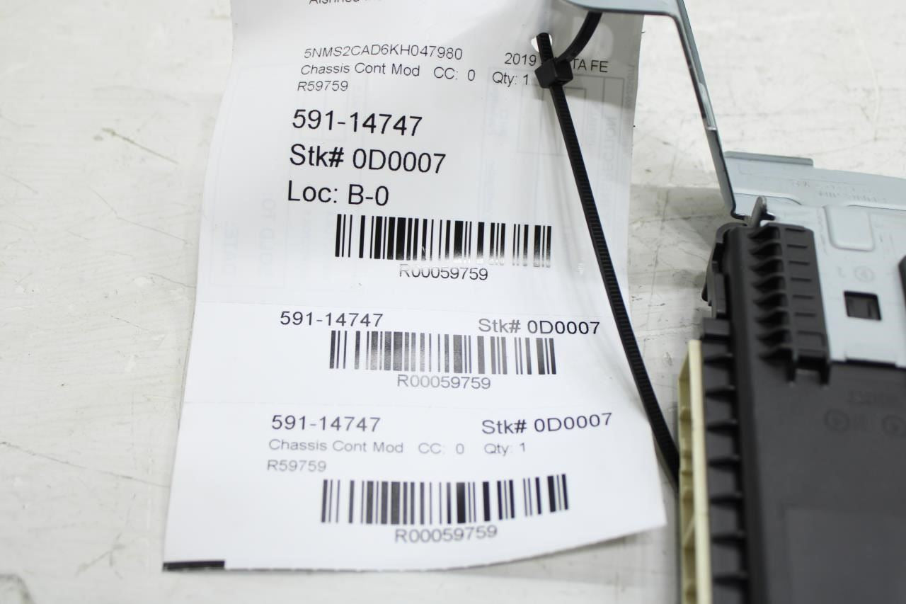 2019-2021 Hyundai Santa Fe Body Computer Control Module BCM BCU 95400-S2500 OEM - Alshned Auto Parts