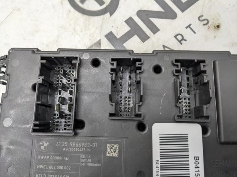 2017-20 BMW 430i xDrive 2.0L Rear Body Control Module Fuse Relay Box 613598669822