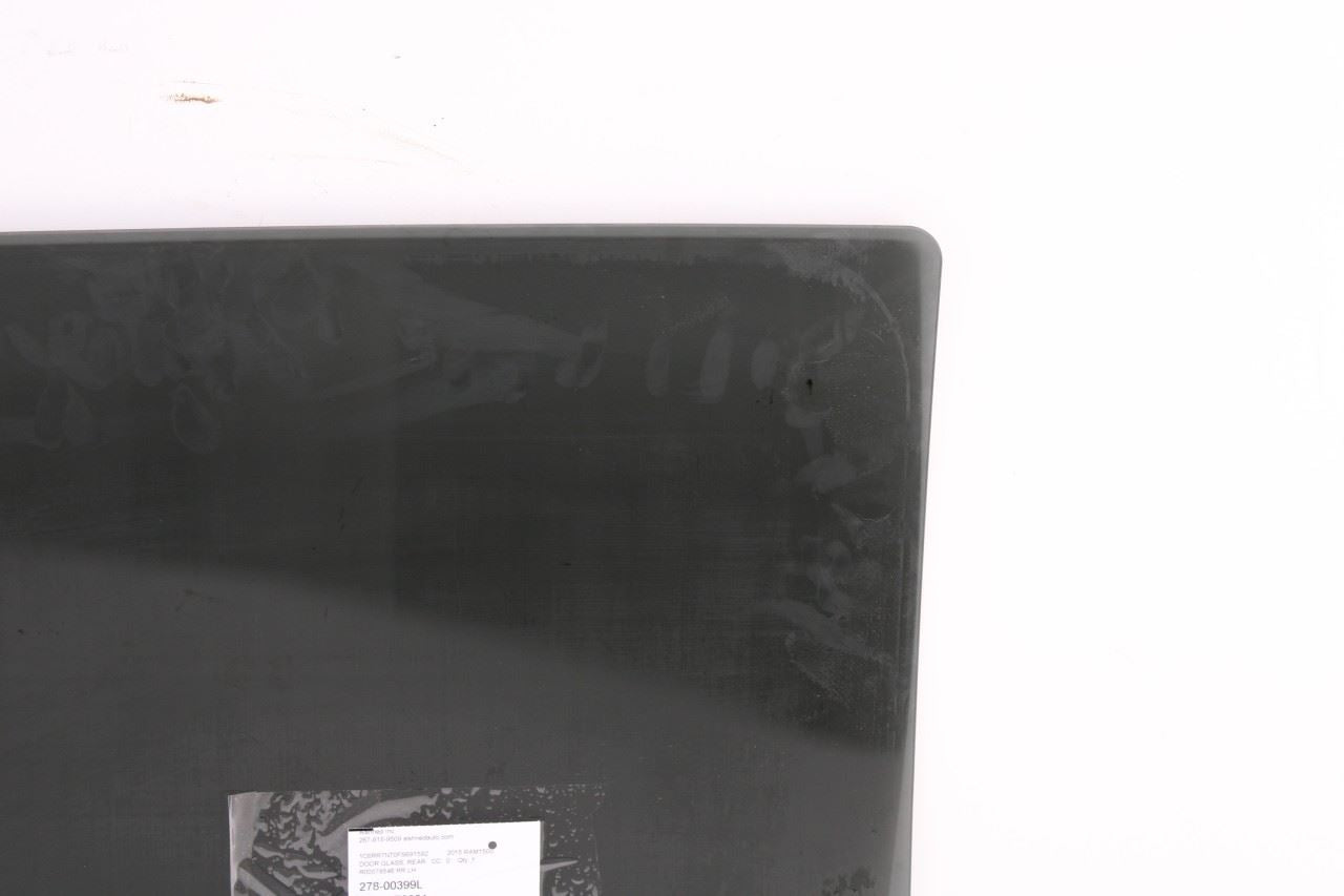 11-18 RAM 1500 Laramie Crew Cab Rear Left Side Door Window Glass 55112403AA OEM - Alshned Auto Parts