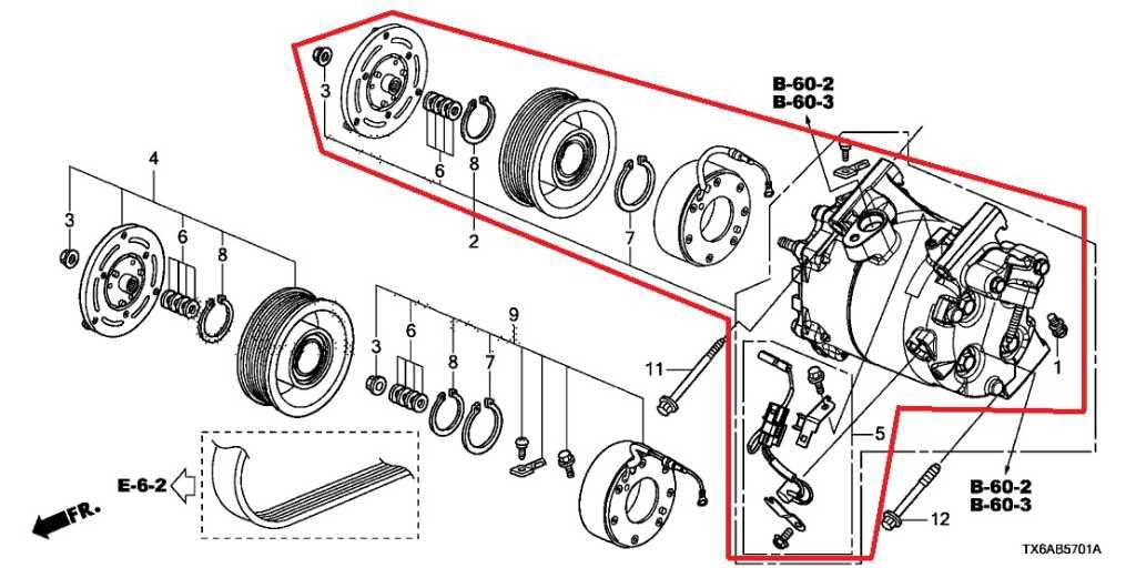 19-22 Acura ILX Technology A-Spec 2.4L Air Conditioning Compressor 38810-R4H-A01 - Alshned Auto Parts