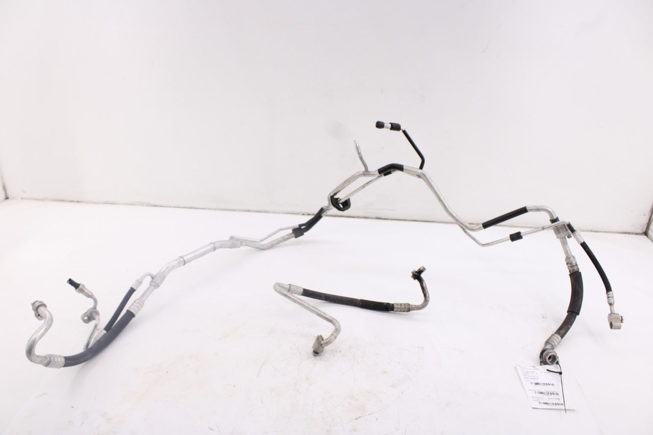 11-18 Porsche Cayenne S 4.8L AC Conditioning Pressure Liquid Hose Tube Pipe Set0