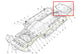 2014-20 Maserati Ghibli S Q4 3.0L Rear Underbody Splash Guard Shield Cover Panel - Alshned Auto Parts