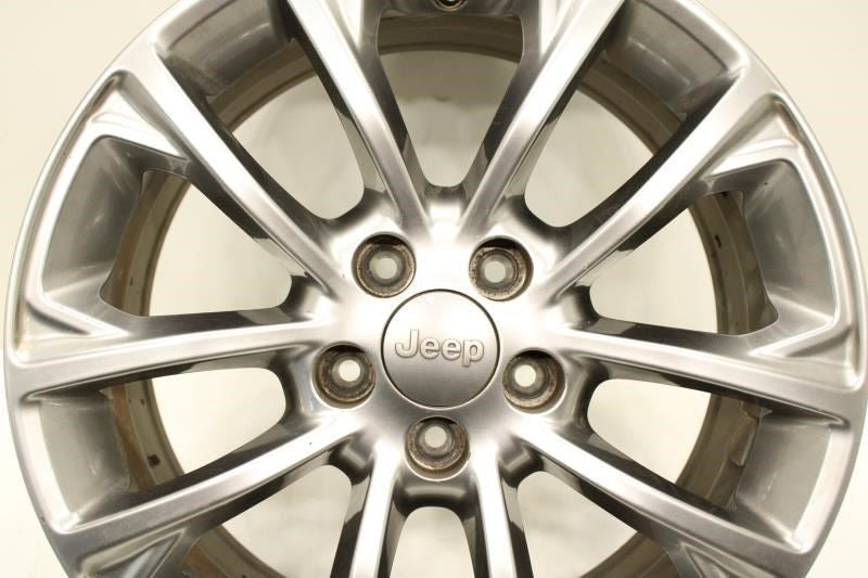 2019-2022 Jeep Cherokee Aluminum Wheel R17x7.0 10 Spoke 6BG71TRMAB OEM - Alshned Auto Parts