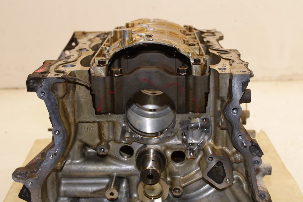 2014-2017 Jeep Wrangler 3.6L Engine Cylinder Block VIN G 8th digit 106K *ReaD* - Alshned Auto Parts