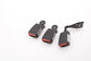 2014-22 Jeep Cherokee Limited Rear RH LH and Center 2nd Row Seat Belt Buckle Set - Alshned Auto Parts