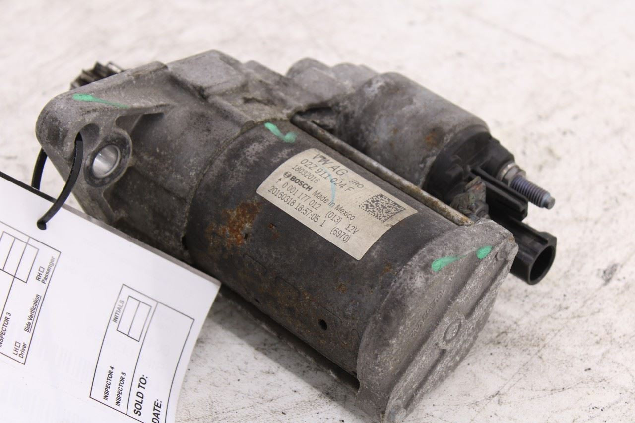 2014-2018 Volkswagen Jetta Sport 1.8L Engine Starter Motor 02Z-911-024-F OEM4