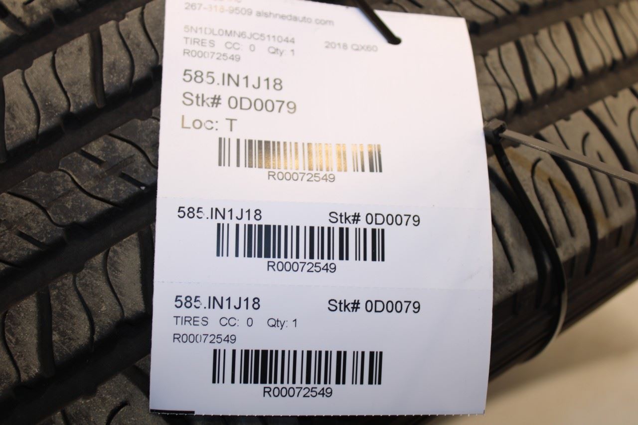 2023 Tire Goodyear Assurance All-Season 235/65R18 106H R72549 - Alshned Auto Parts