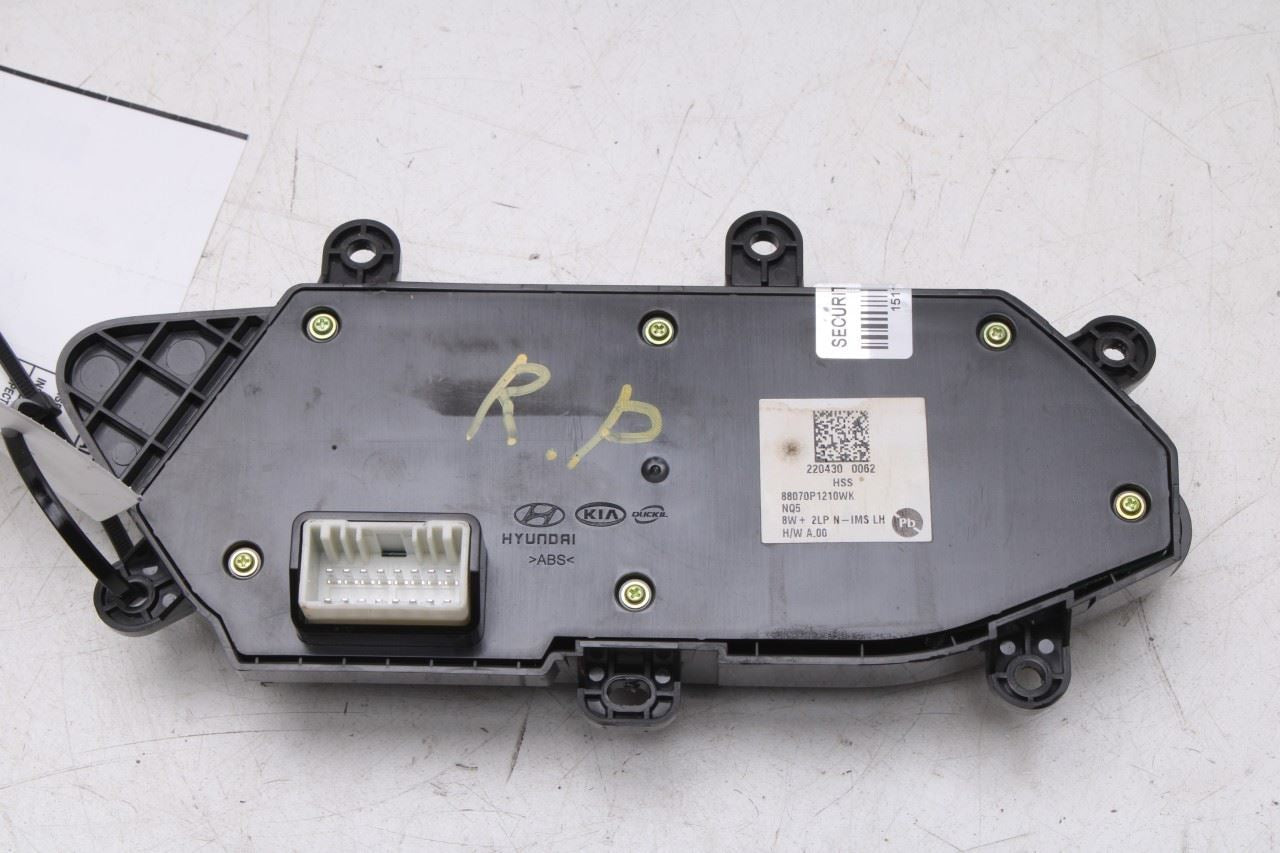 23-25 Kia Sportage Hybrid EX Front LH Seat Power Adjustment Switch 88070P1210WK - Alshned Auto Parts
