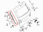 12-15 Mercedes-Benz ML350 Rear Liftgate Lid RH and LH Side Anti Pinch Sensor Set - Alshned Auto Parts