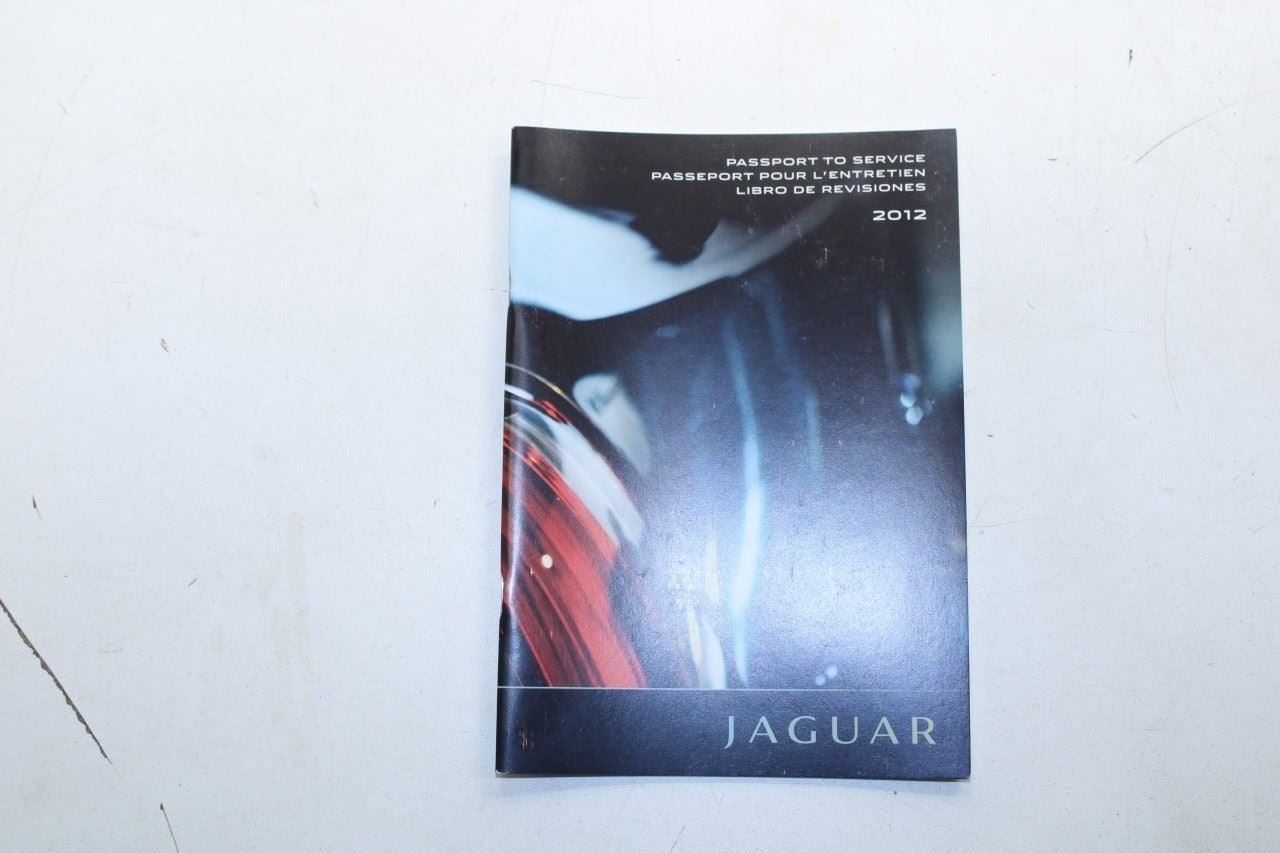 2012 Jaguar XF Owners Handbook Set with Case R68767 - Alshned Auto Parts