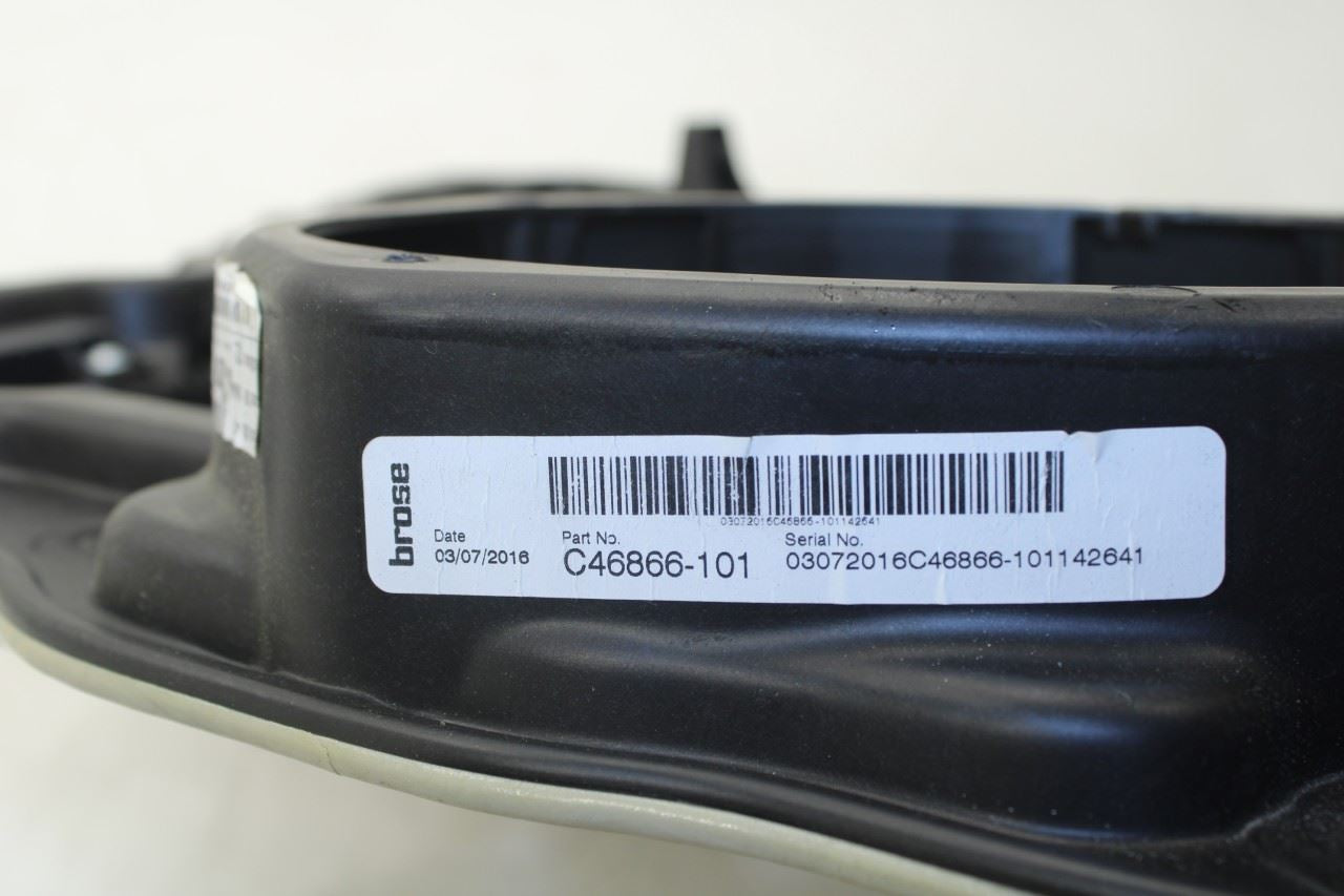 14-23 Jeep Cherokee 75th Anniversary Rear Right Door Window Regulator w/ Carrier - Alshned Auto Parts