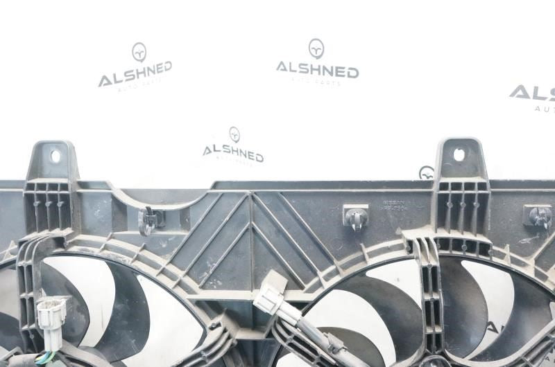 2010-2015 Nissan Rogue 2.5L Dual Radiator Cooling Fan Motor Assy 21481-JG70A OEM - Alshned Auto Parts