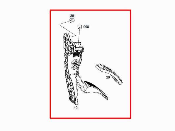 2013-15 Mercedes-Benz ML350 Accelerator Throttle Gas Pedal Sensor 166-300-00-04 - Alshned Auto Parts