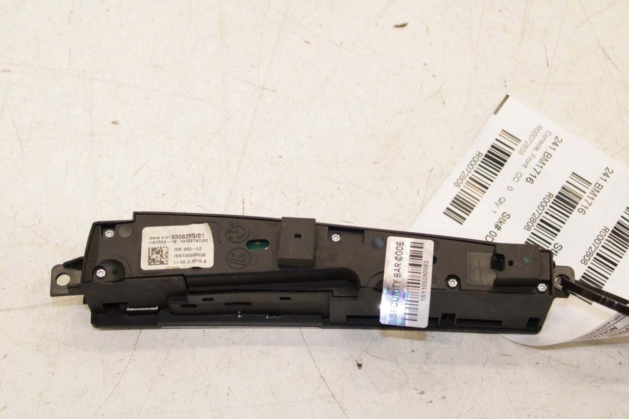 2011-2017 BMW X3 xDrive28i 2.0L AWD Center Console Operating Control Switches - Alshned Auto Parts