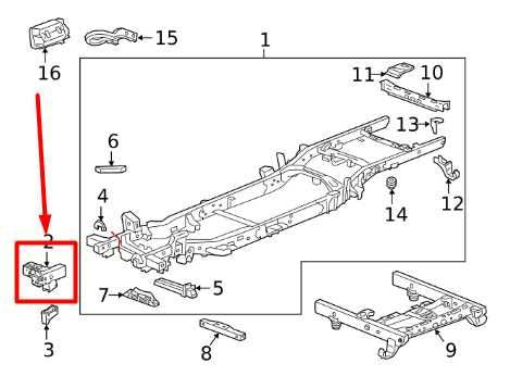 19-23 Chevrolet Silverado 1500 Front Right Passenger Frame Rail End 84869389 OEM - Alshned Auto Parts