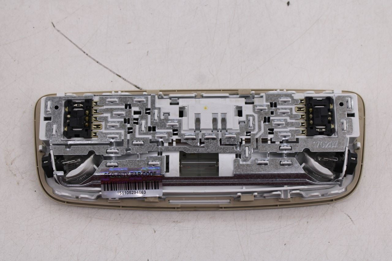 10-13 Mercedes-Benz E350 4Matic Front and Rear Center Overhead Console Set of 214