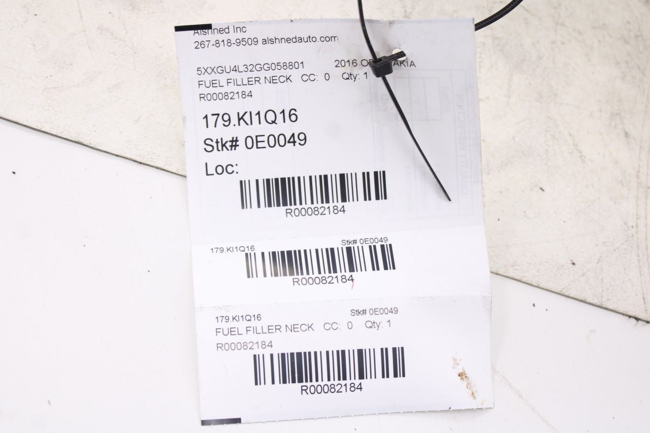 2016-2020 KIA Optima EX 2.4L Fuel Filler Neck Hose Tube Pipe 31040D5500 OEM - Alshned Auto Parts