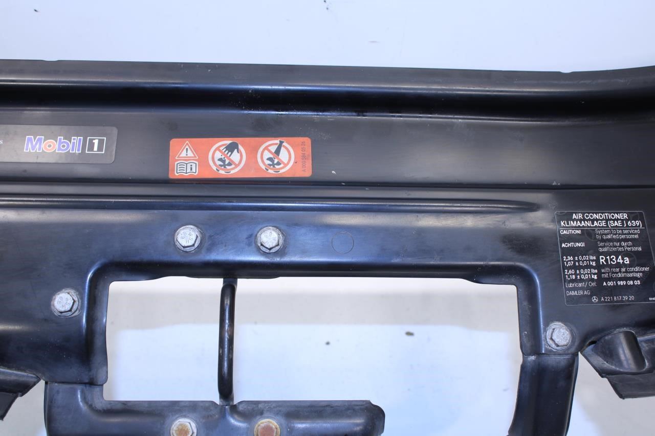 10-13 Mercedes-Benz S550 Radiator Support Upper Tie Bar Stiffener 221-620-01-72 - Alshned Auto Parts