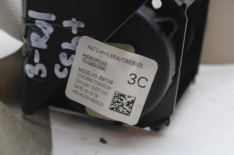 17-21 Chrysler Pacifica RR Center 3rd Row Seat Belt Retractor 6EB02PD2AD *ReaD* - Alshned Auto Parts
