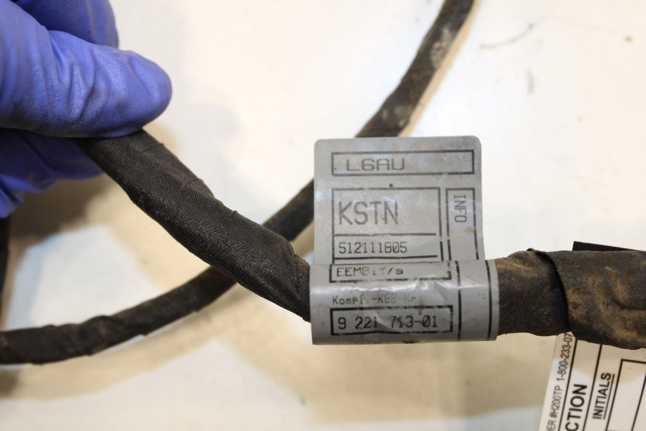 2010-2012 BMW 750Li xDrive Front Bumper PDC Wire Harness w/ Park Sensors 9221712 - Alshned Auto Parts