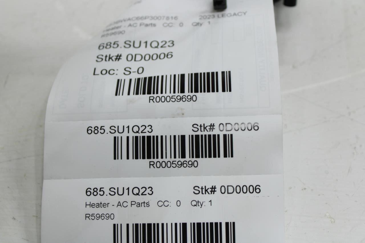 20-24 Subaru Legacy Premium HVAC Heater Blend Door Actuator Motor