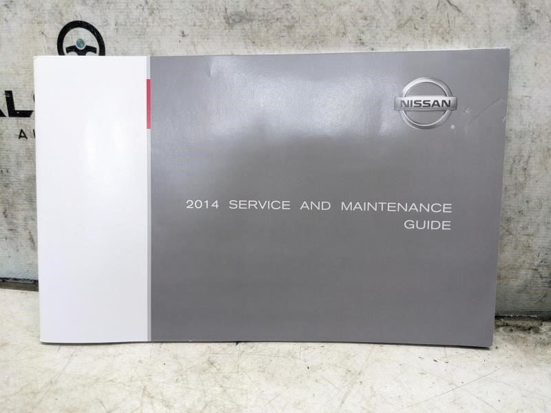 2014 Nissan Rogue Select Owners Manual Set with Case OM14E00S35U0 OEM - Alshned Auto Parts