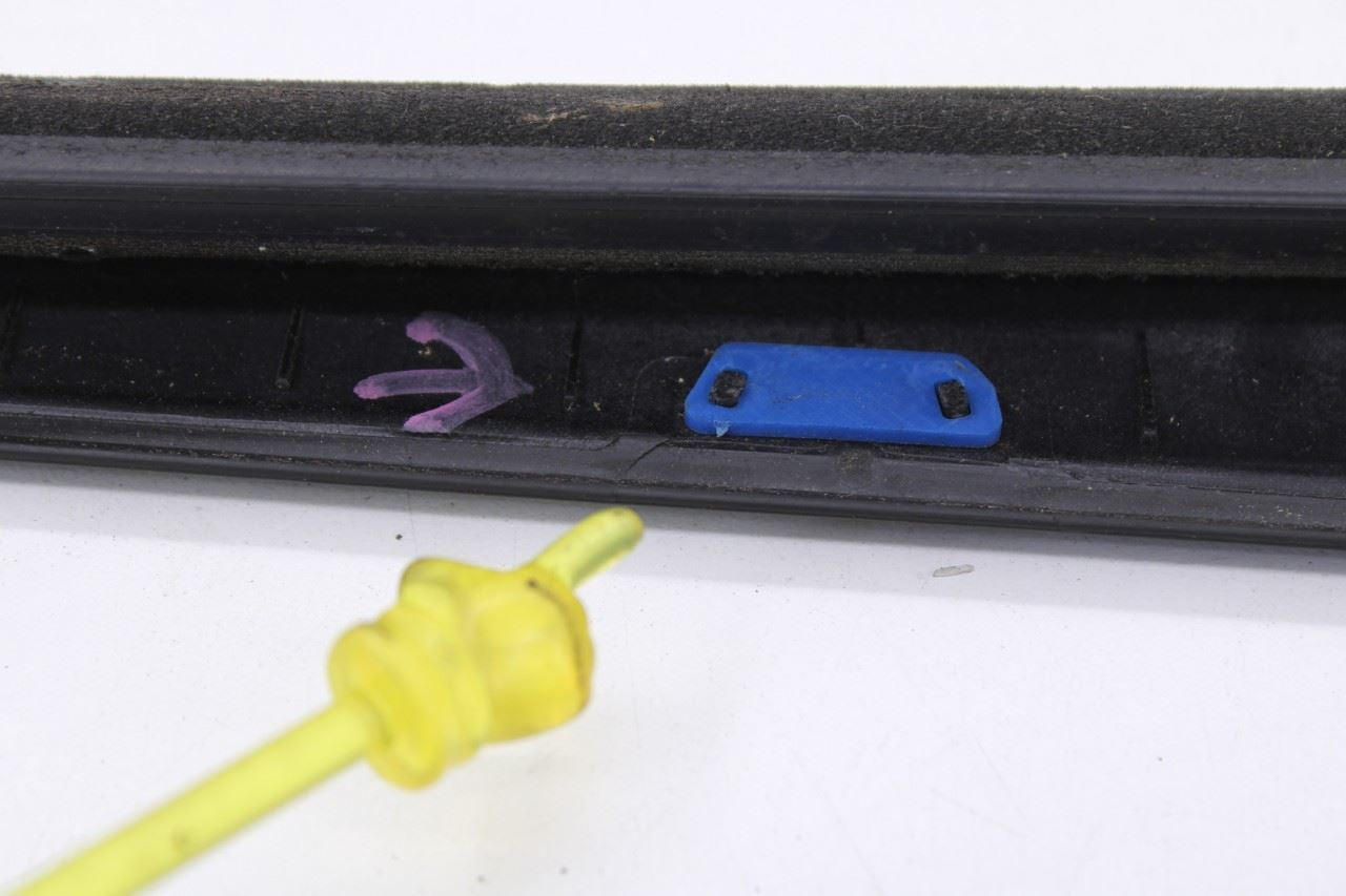 2010-2014 Ford Mustang Conv V6 Convertible Top Seal Molding Set of 3 *ReaD*10