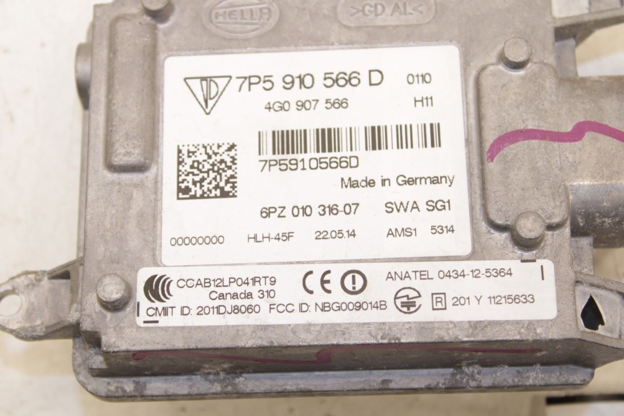 11-18 Porsche Cayenne Platinum RR Left Blind Spot Detection Radar Sensor Module - Alshned Auto Parts