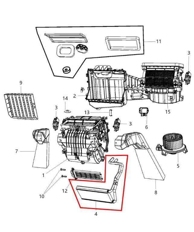09-18 Jeep Wrangler Sport 2dr 3.6L Air Conditioning HVAC Heater Core 68004193AB - Alshned Auto Parts