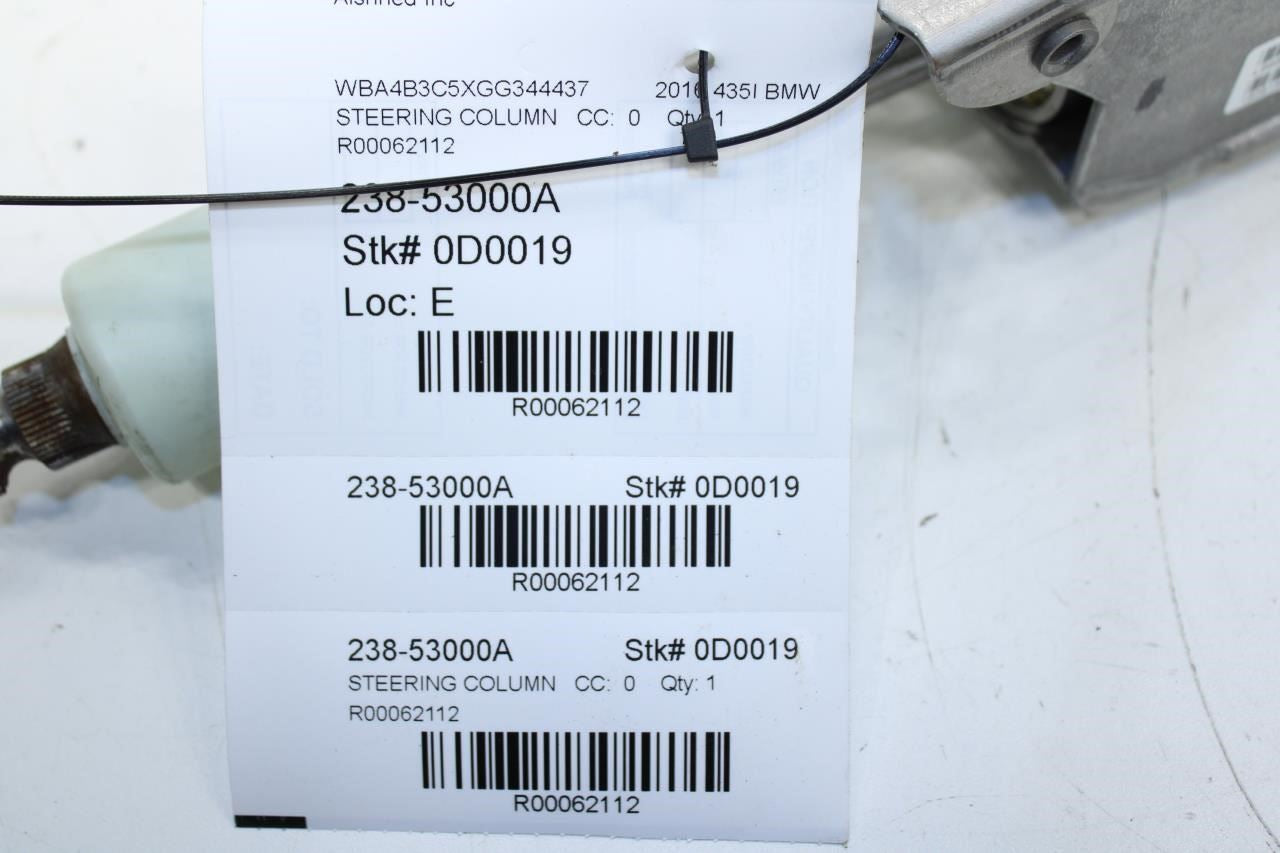 2015-2016 BMW 435i Gran Coupe Manual Adjustment Steering Column 32306858559 OEM - Alshned Auto Parts