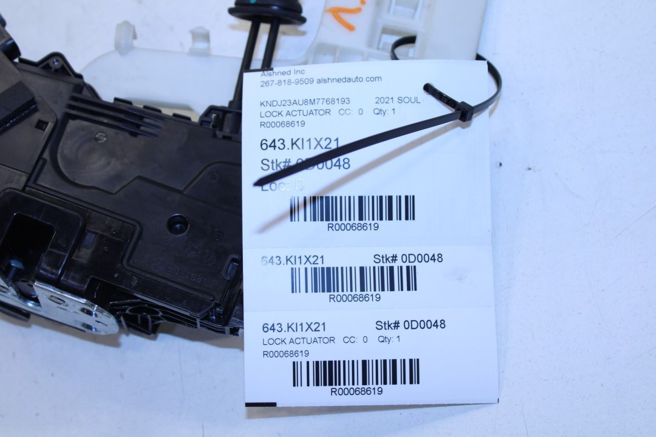 2020-25 KIA Soul LX Front Left Driver Side Door Lock Latch Actuator 81310-K0000 - Alshned Auto Parts