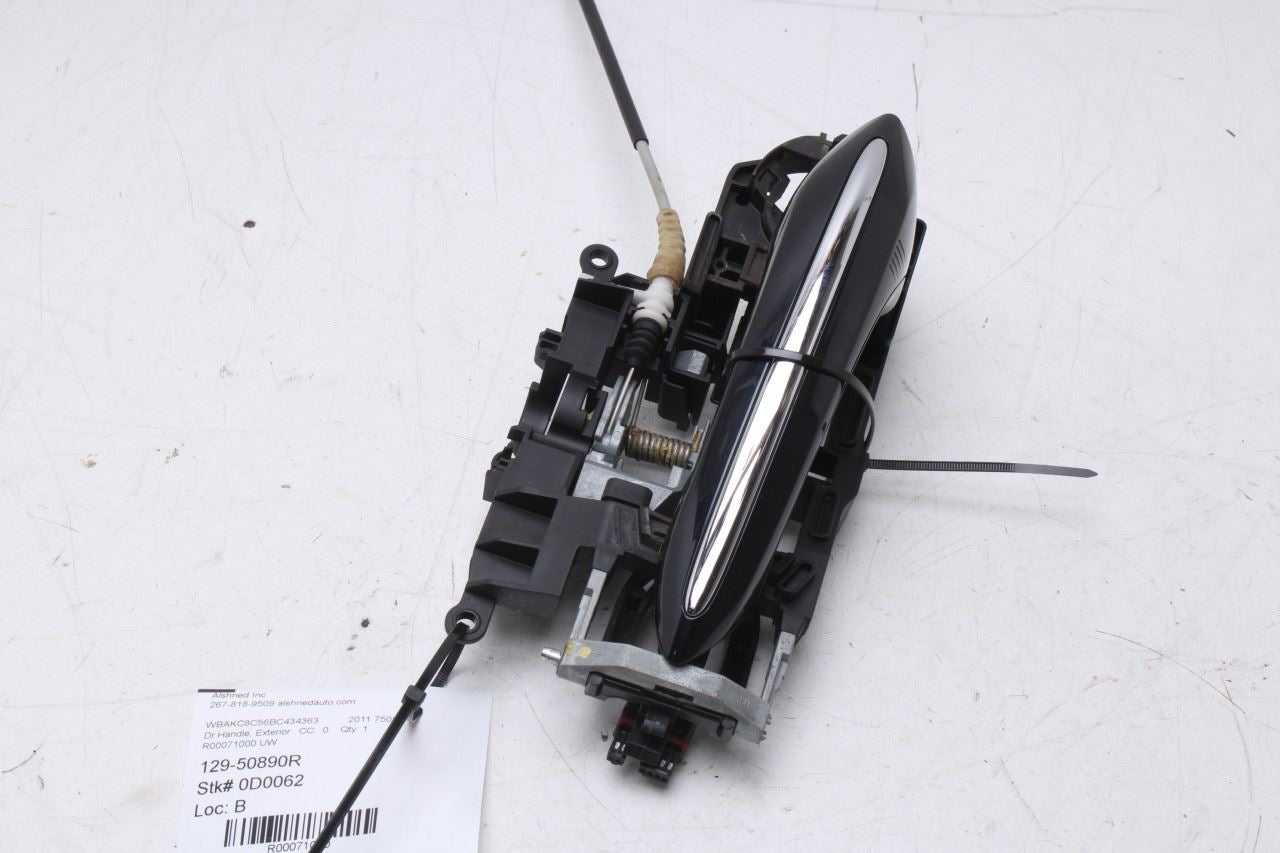 2010-15 BMW 750Li xDrive 4.4L AWD Rear Door Passenger Right Side Exterior Handle - Alshned Auto Parts