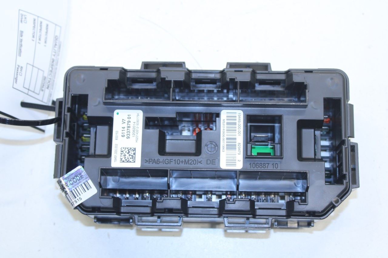 2013-2016 BMW 328i xDrive SULEV 2.0L AWD Front Power Distribution Fuse Relay Box - Alshned Auto Parts