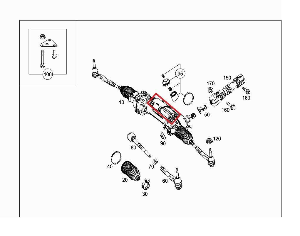 2015-2018 Mercedes-Benz C300 4Matic 2.0L Power Steering Gear Motor 78022777541
