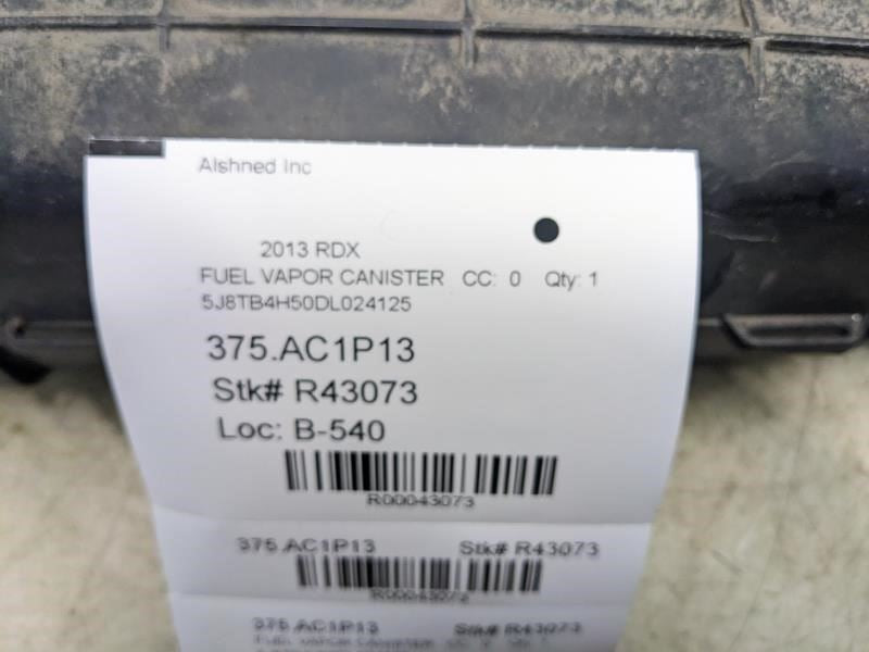 2013-2018 Acura RDX Fuel Vapor Evaporator Emission Canister 17011-T0A-A01 OEM - Alshned Auto Parts