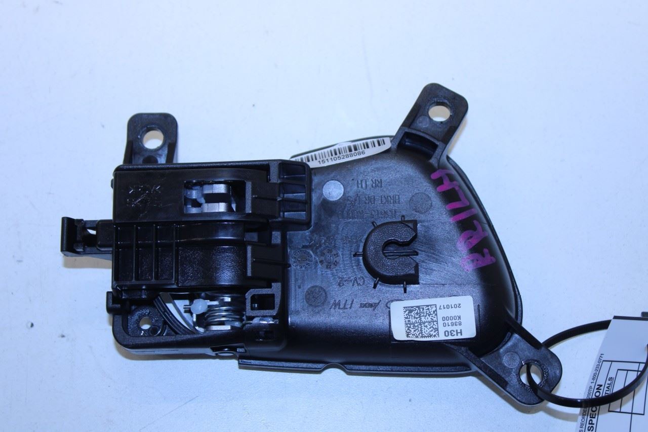 2020-2025 KIA Soul LX Rear Left Driver Side Door Interior Handle 83613-K0000 - Alshned Auto Parts