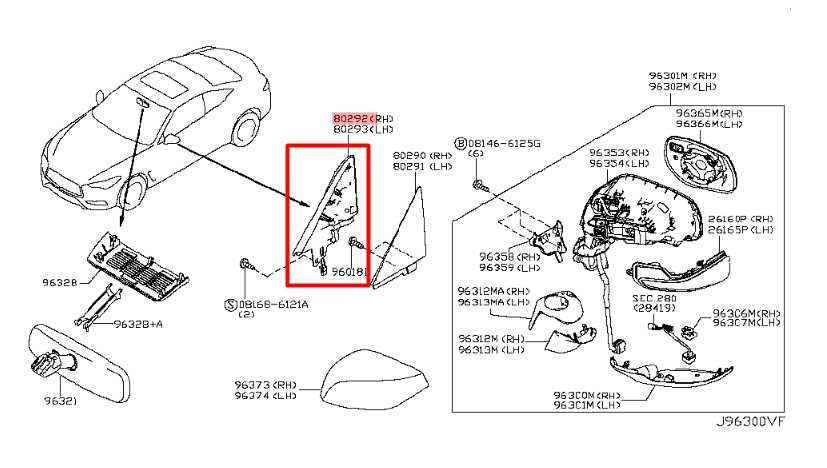 17-20 Infiniti Q60 Front RH and LH Door Corner Tweeter Audio Speaker Set *ReaD* - Alshned Auto Parts