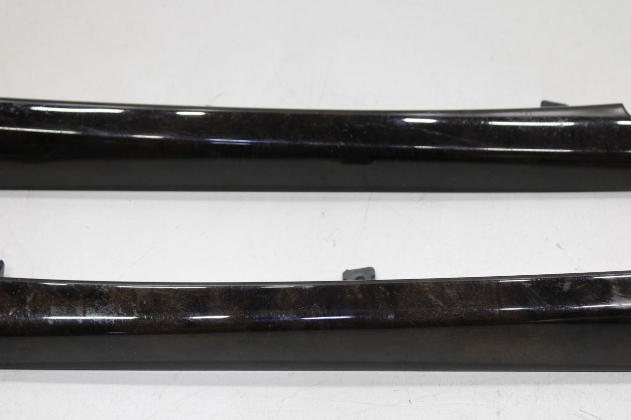 14-18 BMW X5 xDrive35i Center Console Right and Left Wood Trim Strip Set *ReaD* - Alshned Auto Parts