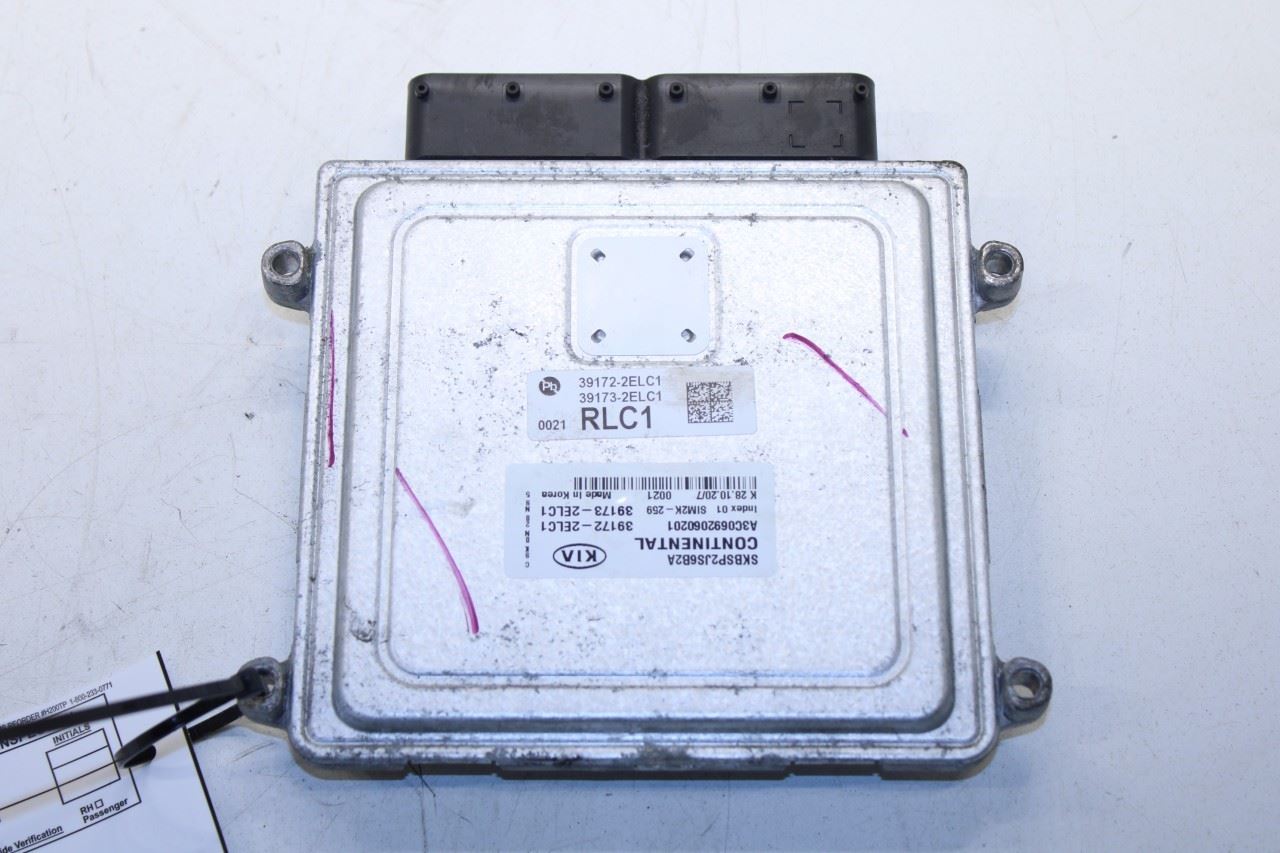 20-2022 KIA Soul LX 2.0L Engine Computer Control Module ECU ECM 39173-2ELC1 OEM - Alshned Auto Parts