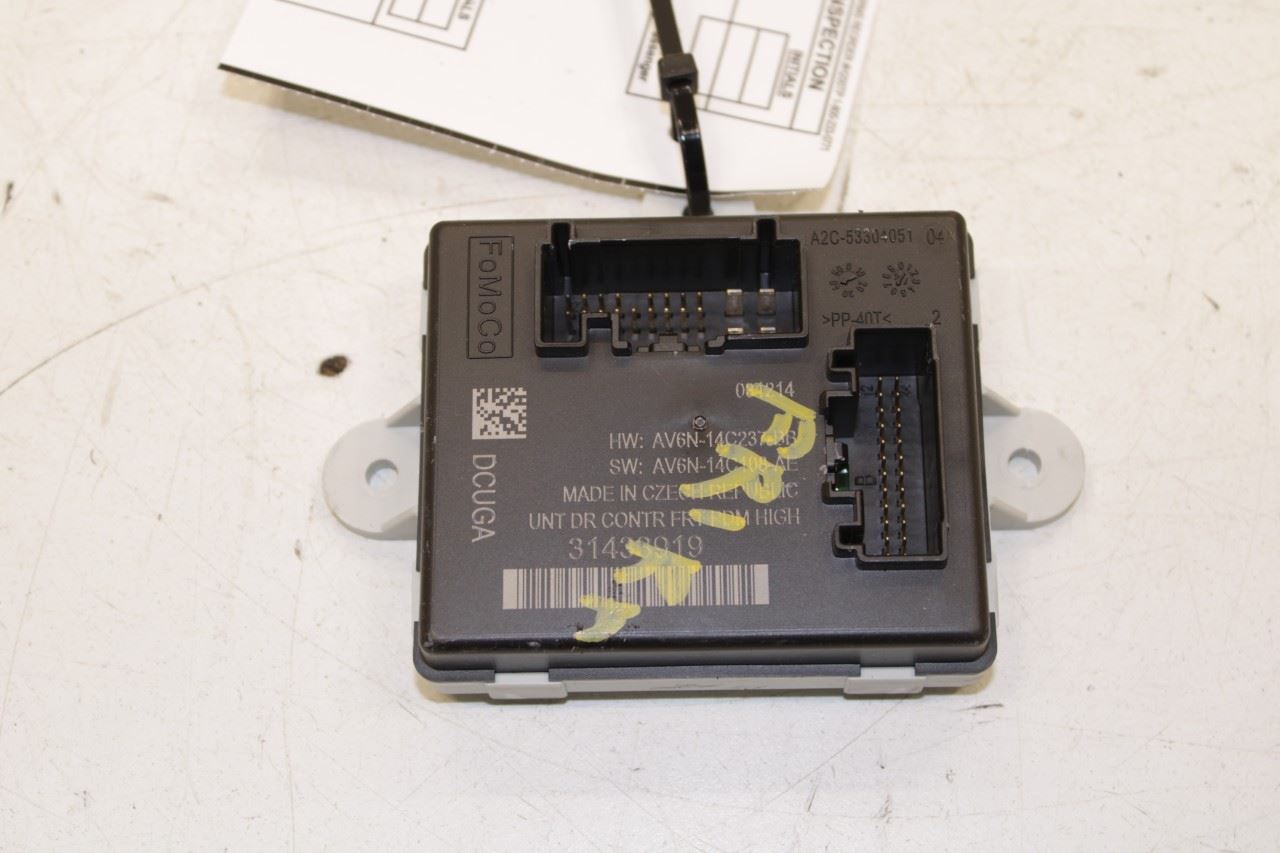 2015-2016 Volvo S60 T5 Premier Front Right Side Door Control Module 31433919 OEM - Alshned Auto Parts