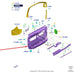 2020-21 Ford Expedition Max XLT Front Left Side Door Trim Panel LL1B-7823943-CF1