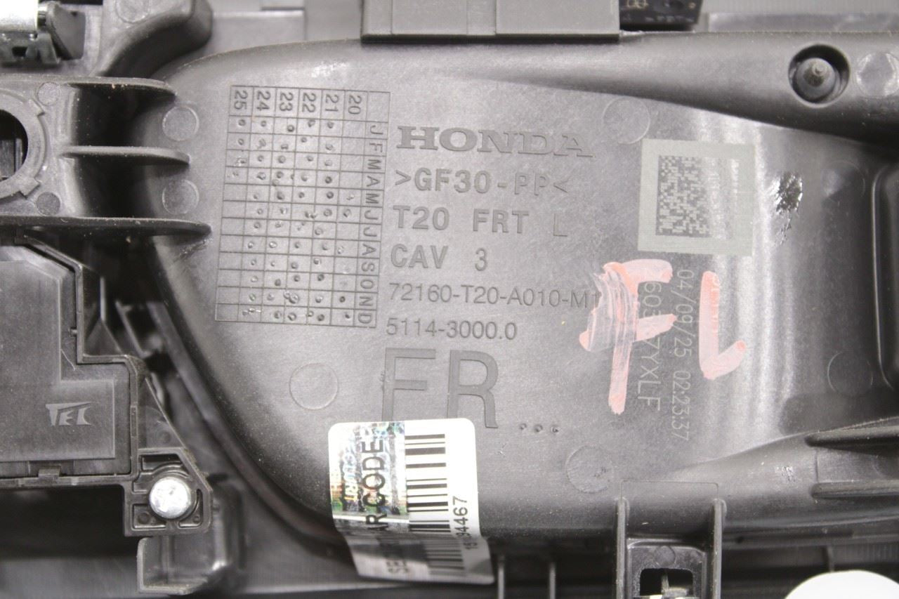 2023-2025 Acura Integra A-Spec Front Left Driver Door Trim Panel 835503S5A000SA - Alshned Auto Parts