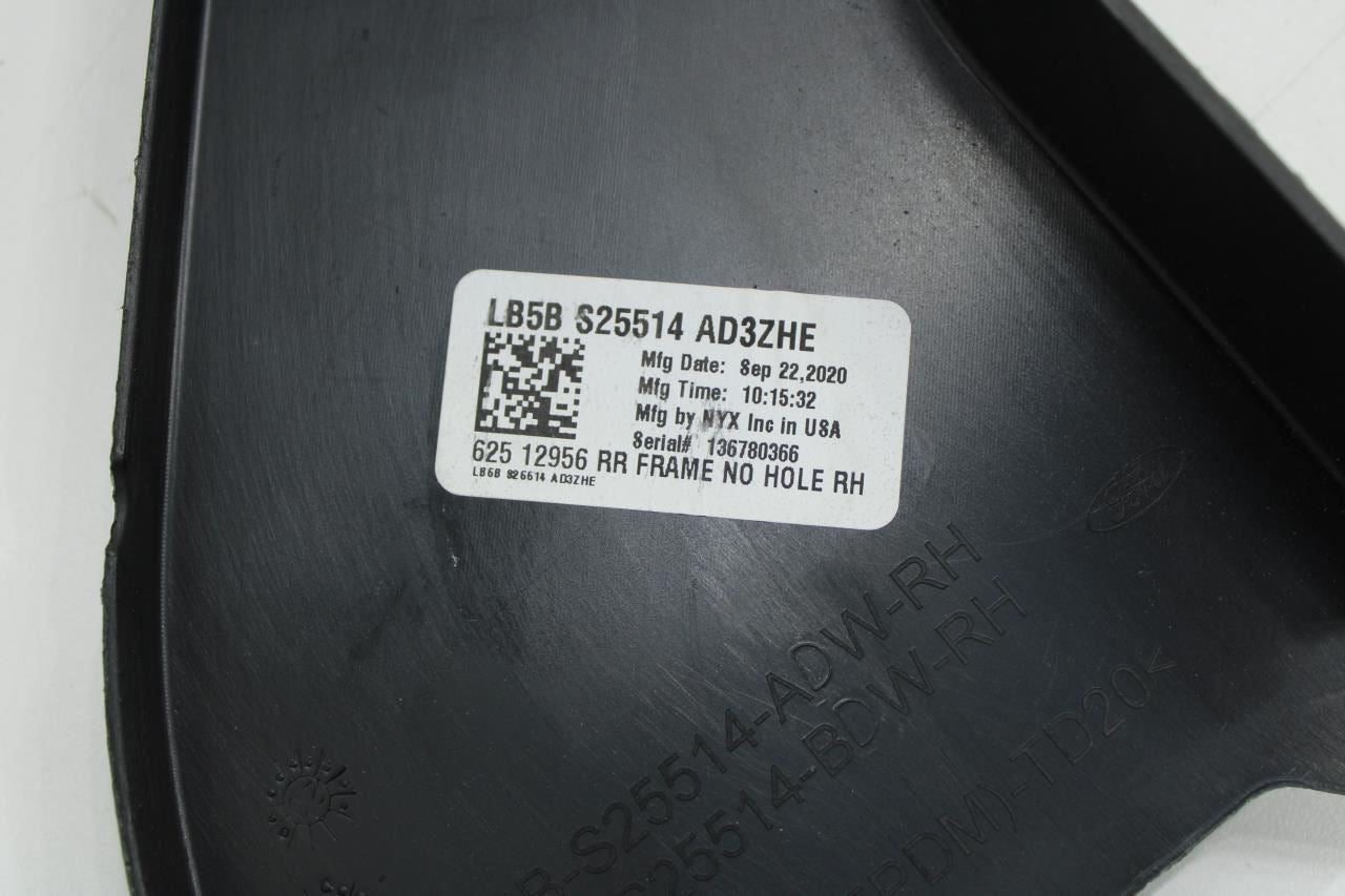 2020-25 Ford Explorer Police Rear Right Door Window Upper Molding LB5B-S25514-AD - Alshned Auto Parts