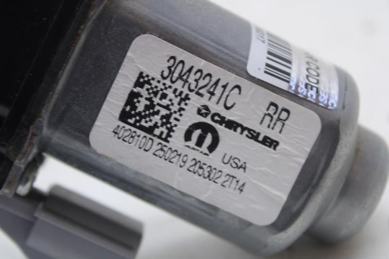 2017-2024 Chrysler Pacifica Rear Right Door Power Window Motor 68314768AA OEM - Alshned Auto Parts