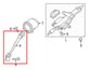 17-20 Jaguar XE R-Dynamic S AWD Steering Column Intermediate Shaft GX63-3C662-AB - Alshned Auto Parts