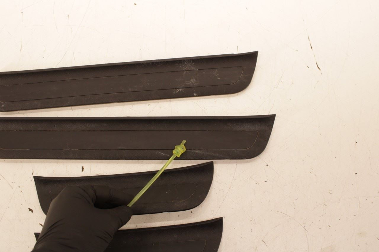 23-24 Kia Sportage Hybrid EX FR and RR Right and Left Door Sill Scuff Kick Plate - Alshned Auto Parts